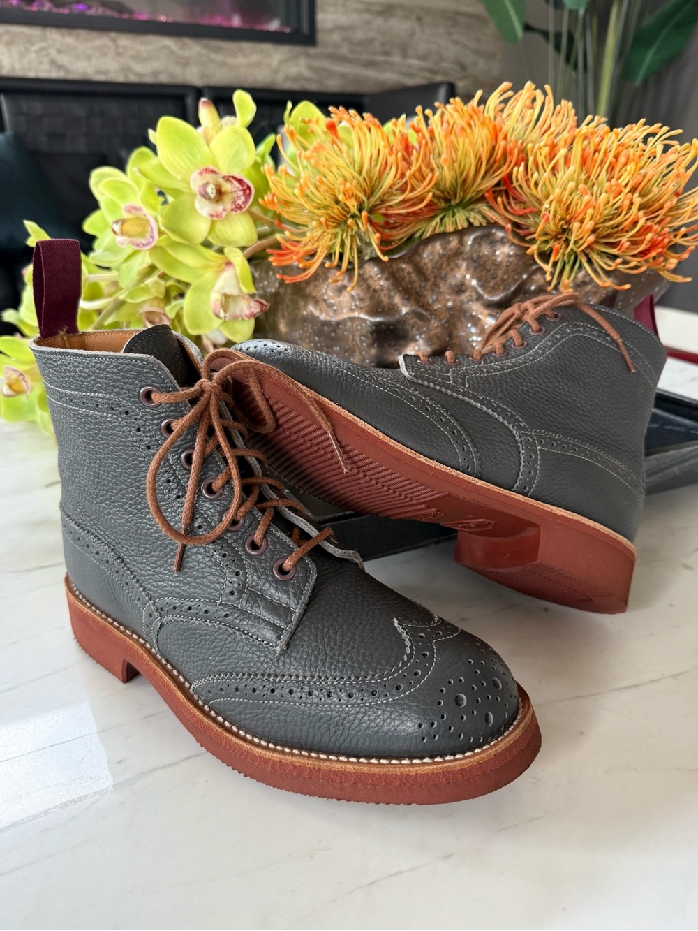 Tricker’s brogue women’s boots excellent condition - Picture 7 of 16